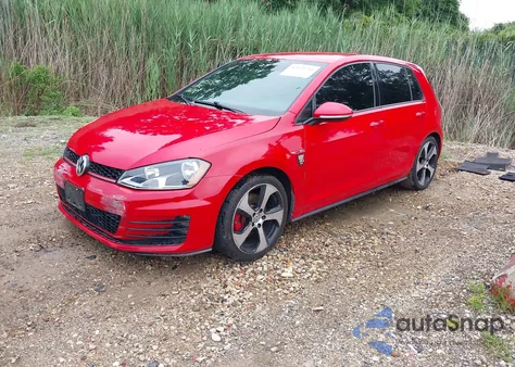 2017 Volkswagen Golf Gti from USA, damaged, VIN 3VW4T7AU0HM033833